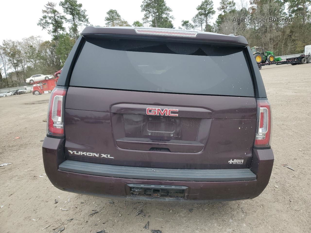 2017 Gmc Yukon Xl C1500 Slt Burgundy vin: 1GKS1GKC4HR262881