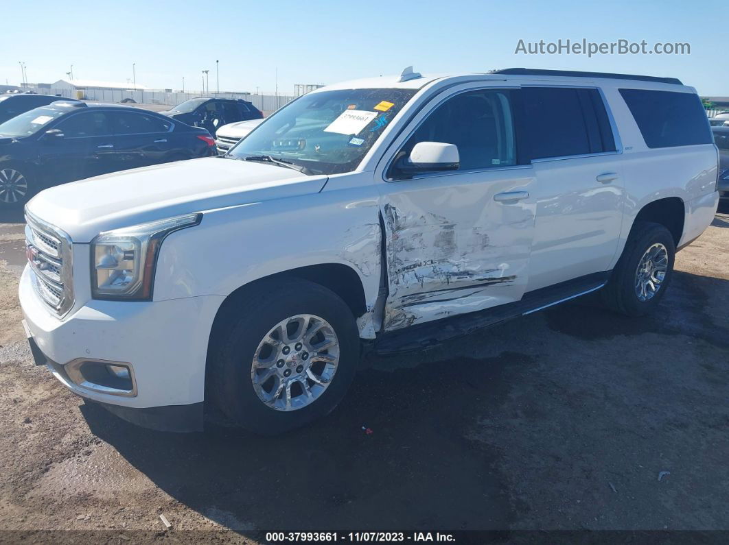 2017 Gmc Yukon Xl Slt White vin: 1GKS1GKC5HR382950