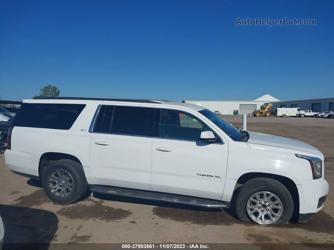 2017 Gmc Yukon Xl Slt White vin: 1GKS1GKC5HR382950