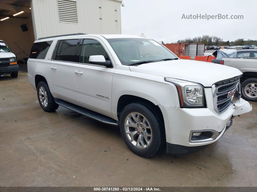 2017 Gmc Yukon Xl Slt Белый vin: 1GKS1GKC6HR300014