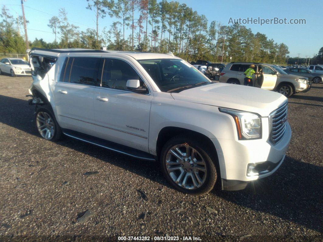 2020 Gmc Yukon Xl 2wd Slt White vin: 1GKS1GKC6LR303312