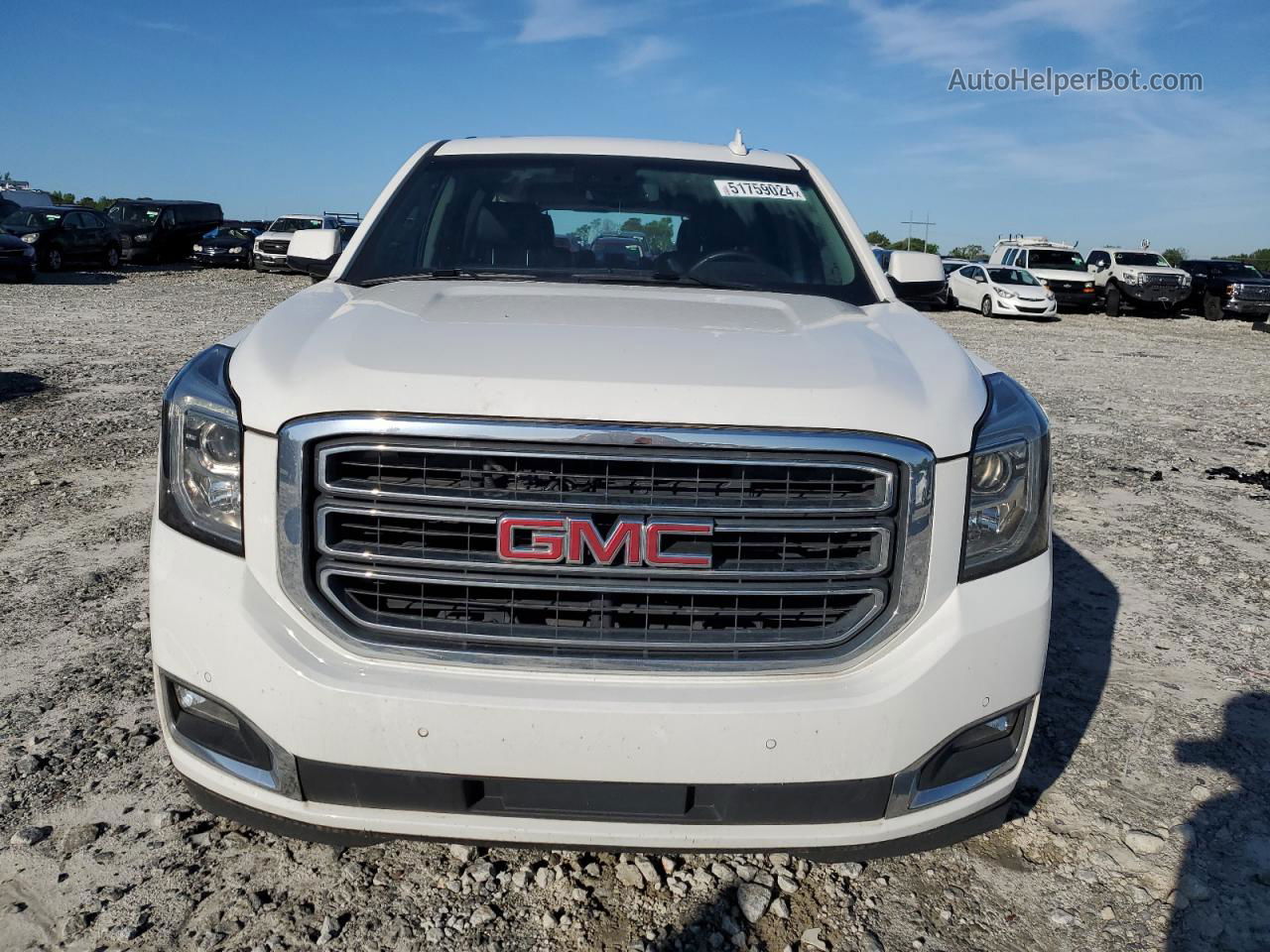 2017 Gmc Yukon Xl C1500 Slt White vin: 1GKS1GKC7HR366412