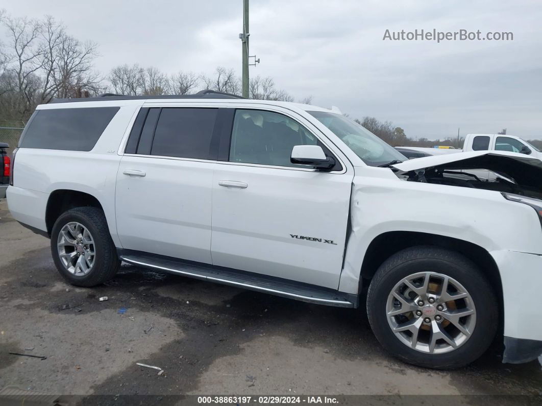 2017 Gmc Yukon Xl Slt White vin: 1GKS1GKC7HR404513