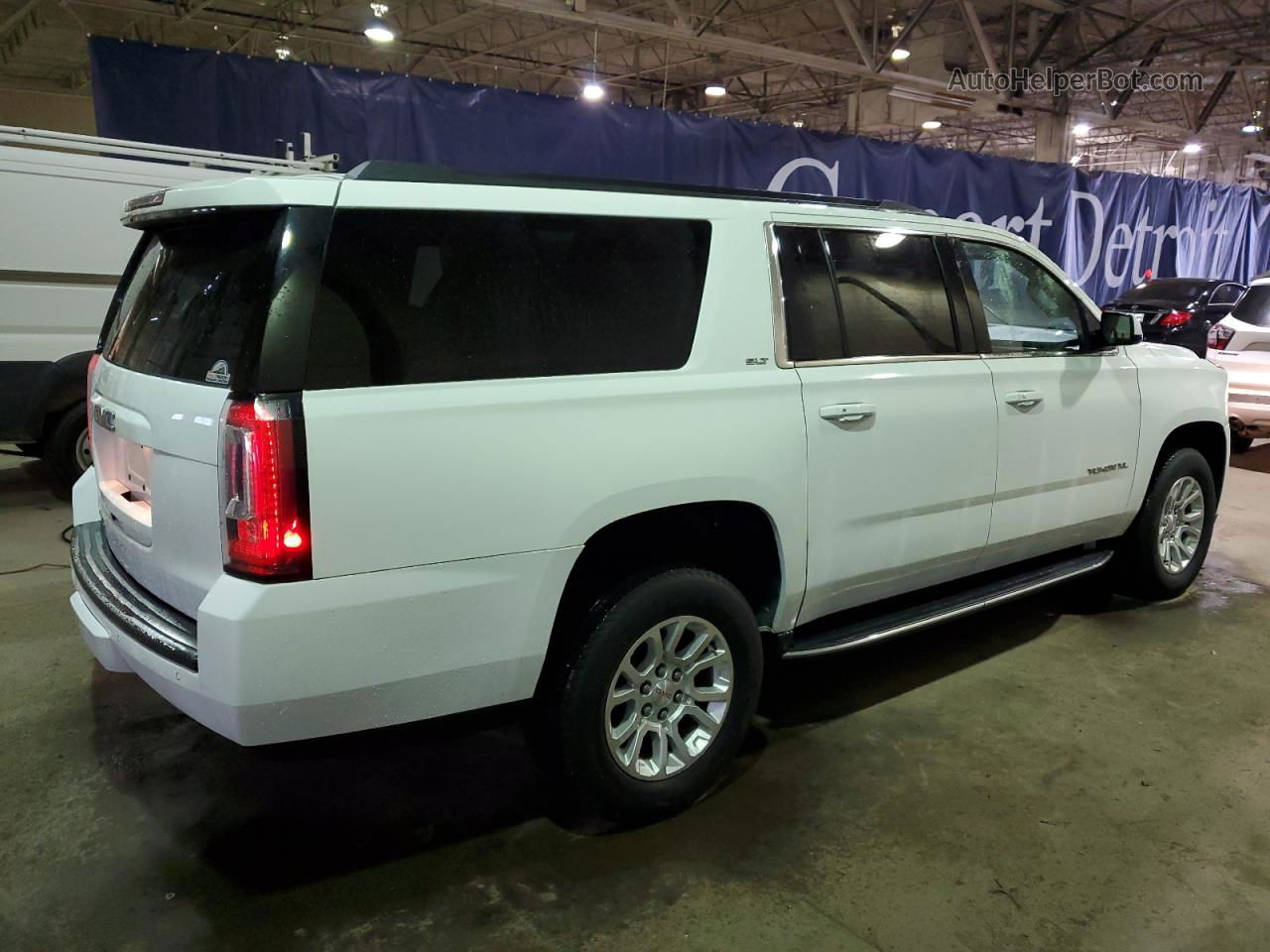 2020 Gmc Yukon Xl C1500 Slt White vin: 1GKS1GKC7LR275987