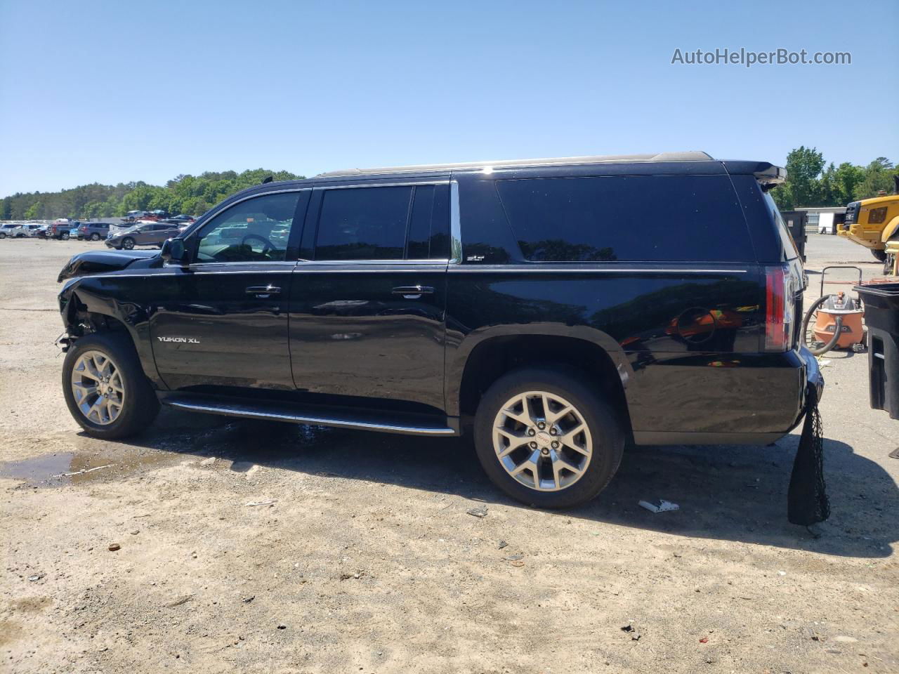 2017 Gmc Yukon Xl C1500 Slt Black vin: 1GKS1GKC8HR174965