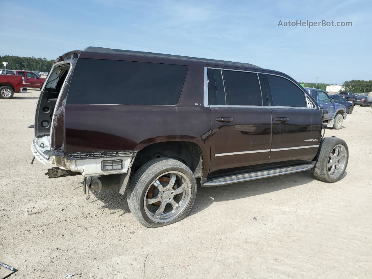 2017 Gmc Yukon Xl C1500 Slt Бордовый vin: 1GKS1GKCXHR198359