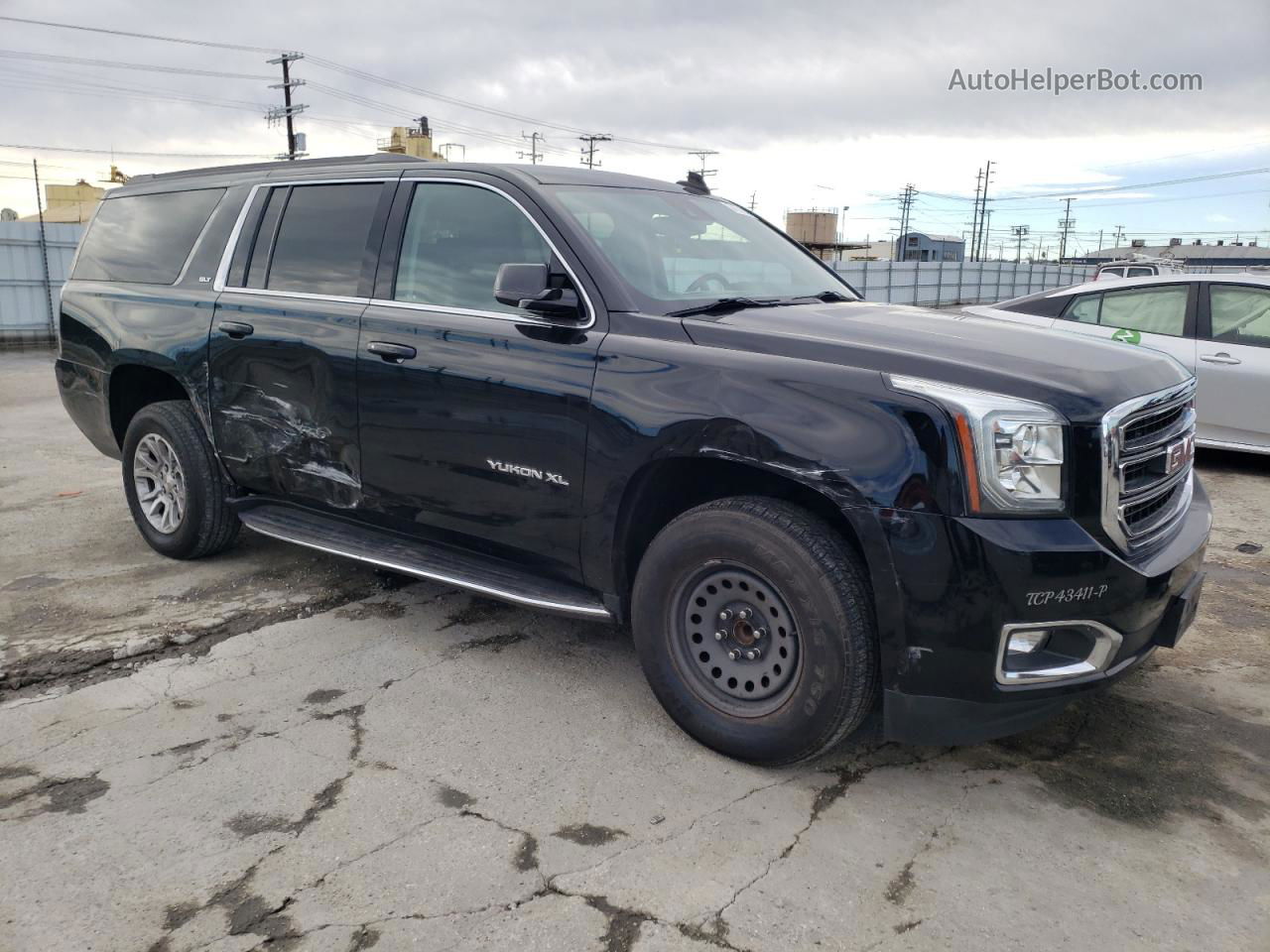 2020 Gmc Yukon Xl C1500 Slt Black vin: 1GKS1GKCXLR297823