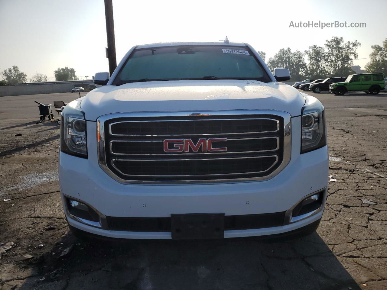 2020 Gmc Yukon Xl C1500 Slt White vin: 1GKS1GKCXLR300087