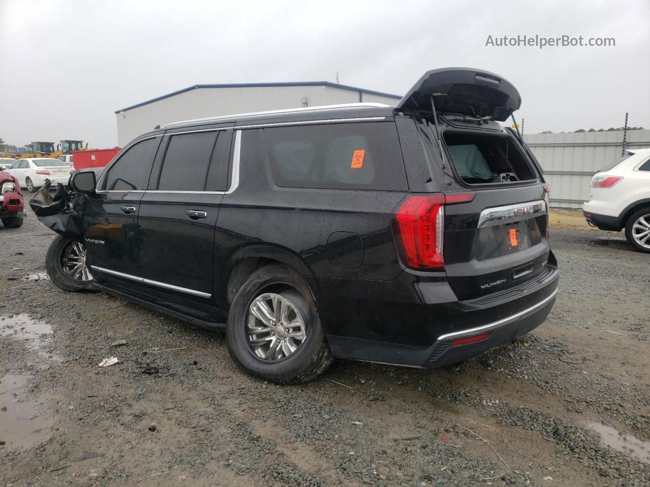 2021 Gmc Yukon Xl C1500 Slt Черный vin: 1GKS1GKD1MR355974