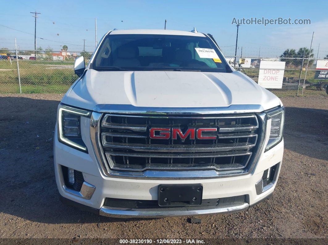 2021 Gmc Yukon Xl 2wd Slt White vin: 1GKS1GKD2MR368233