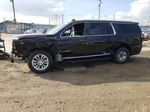 2021 Gmc Yukon Xl C1500 Slt Black vin: 1GKS1GKD6MR366338