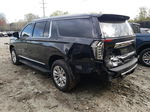 2021 Gmc Yukon Xl C1500 Slt Black vin: 1GKS1GKD7MR174135