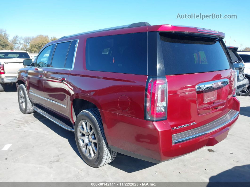 2020 Gmc Yukon Xl 2wd Denali Red vin: 1GKS1HKJ2LR171928