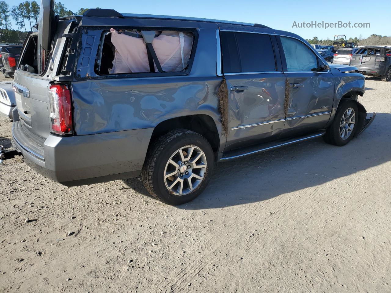 2020 Gmc Yukon Xl Denali Gray vin: 1GKS1HKJ2LR190477