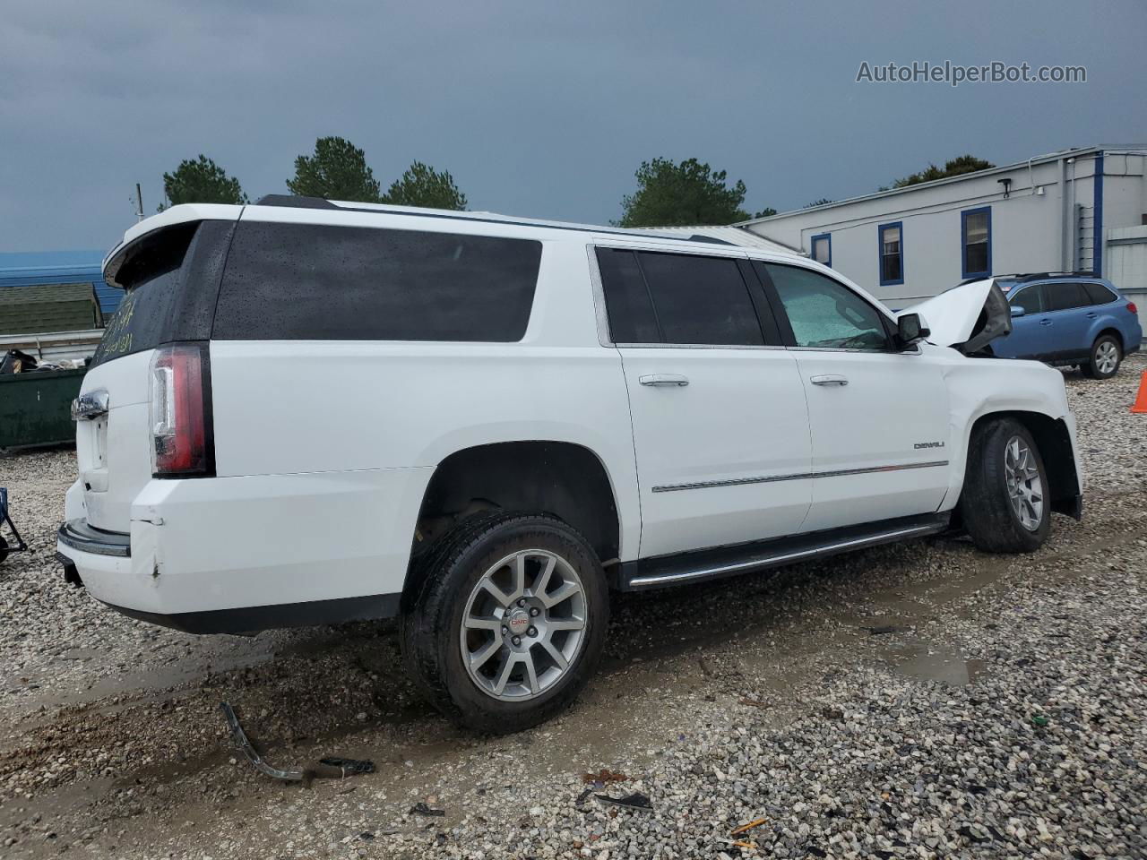 2020 Gmc Yukon Xl Denali White vin: 1GKS1HKJ2LR269583