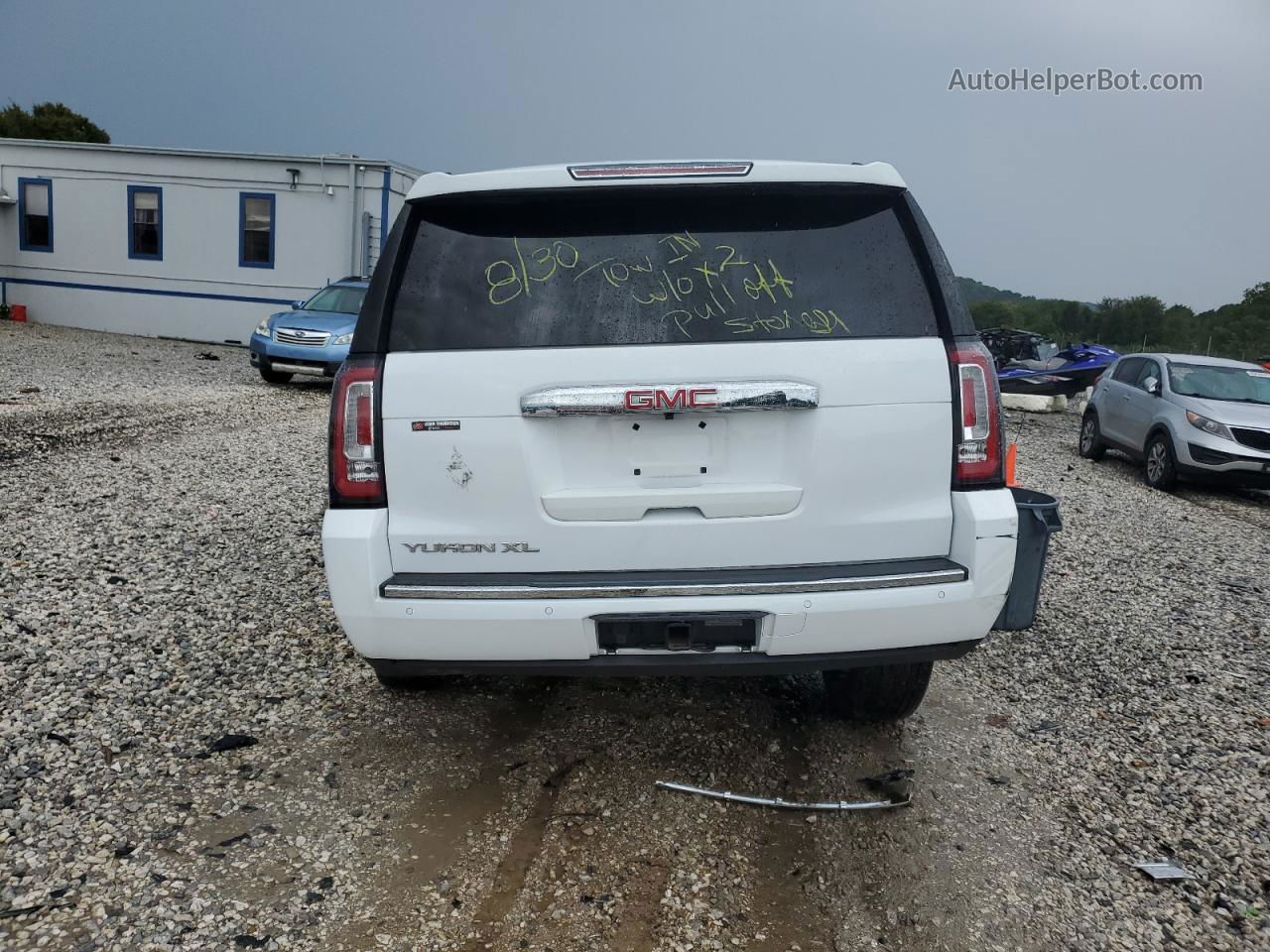 2020 Gmc Yukon Xl Denali White vin: 1GKS1HKJ2LR269583