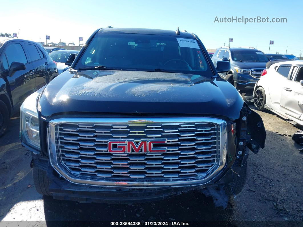 2020 Gmc Yukon Xl 2wd Denali Black vin: 1GKS1HKJ2LR297318