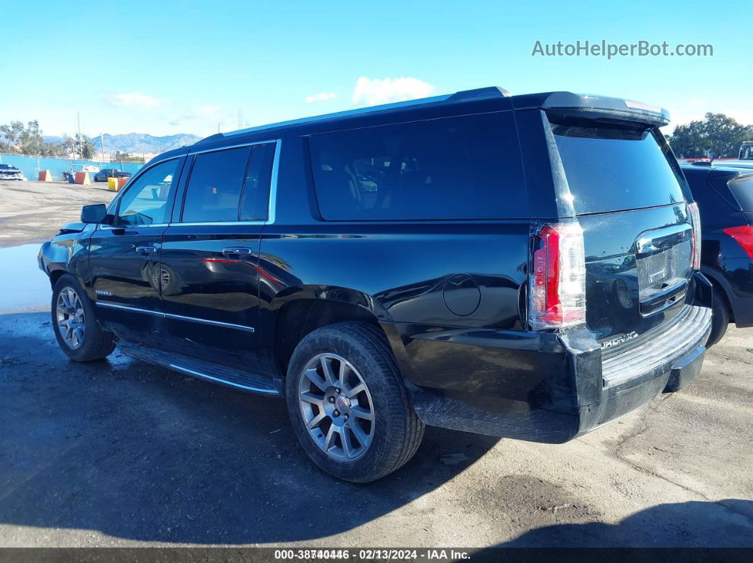 2020 Gmc Yukon Xl 2wd Denali Black vin: 1GKS1HKJ2LR297318