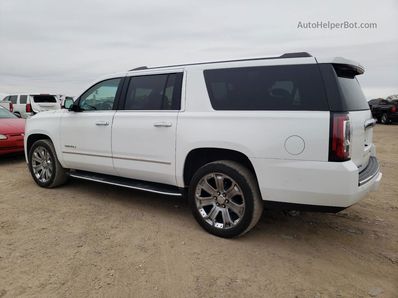 2020 Gmc Yukon Xl Denali White vin: 1GKS1HKJ6LR187954