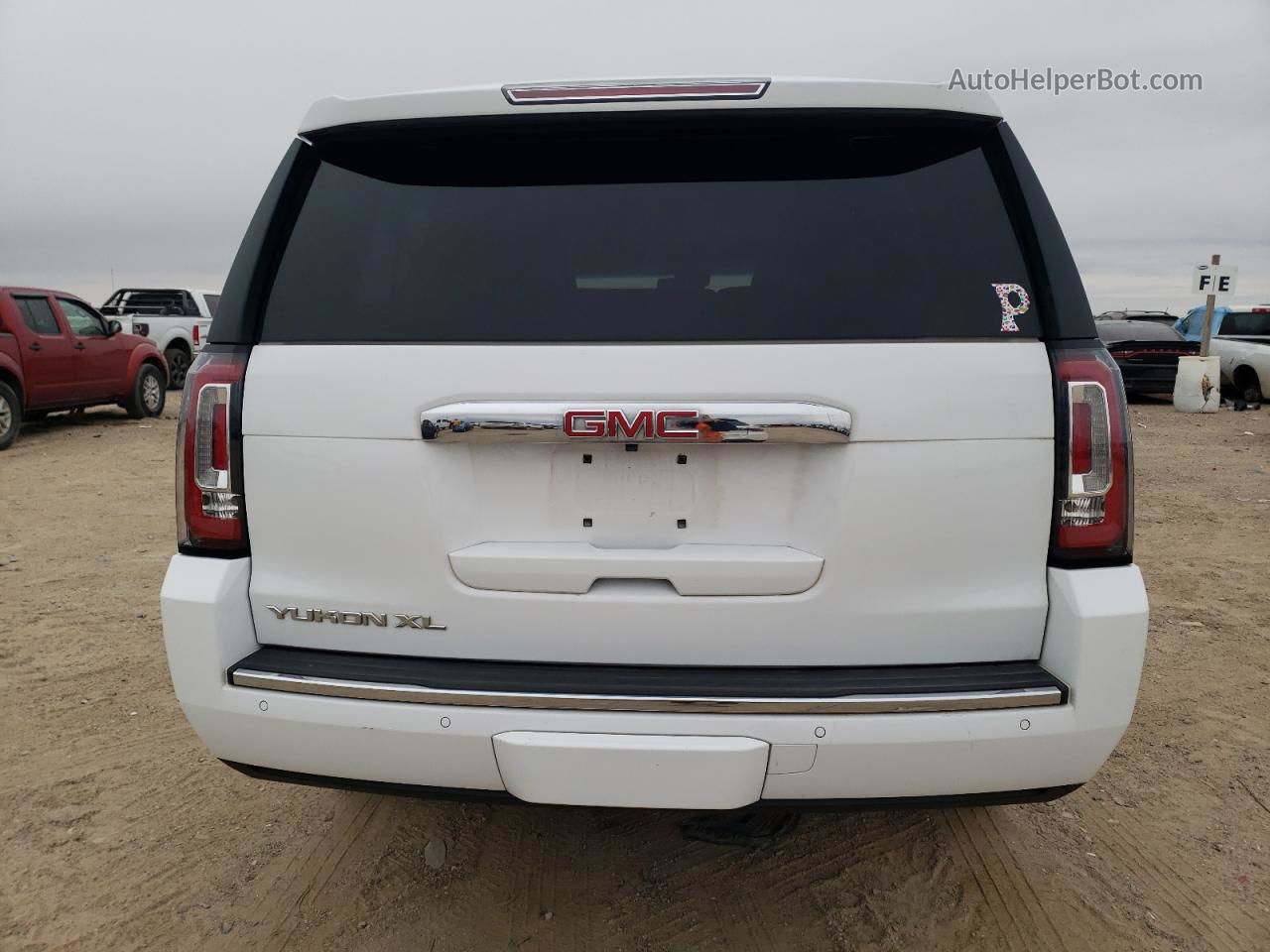 2020 Gmc Yukon Xl Denali Белый vin: 1GKS1HKJ6LR187954