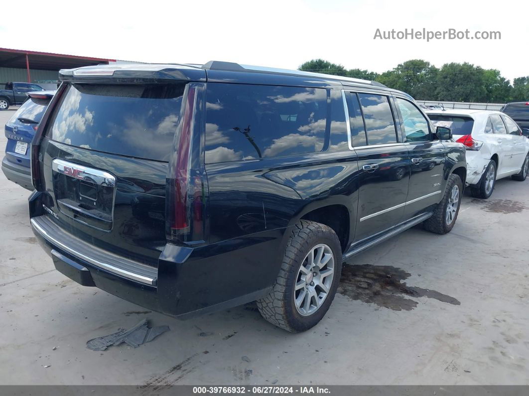 2017 Gmc Yukon Xl Denali Black vin: 1GKS1HKJ9HR258149