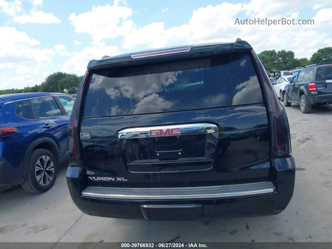 2017 Gmc Yukon Xl Denali Black vin: 1GKS1HKJ9HR258149