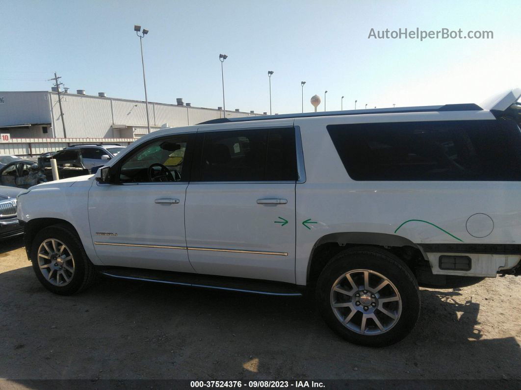 2020 Gmc Yukon Xl 2wd Denali White vin: 1GKS1HKJ9LR176611