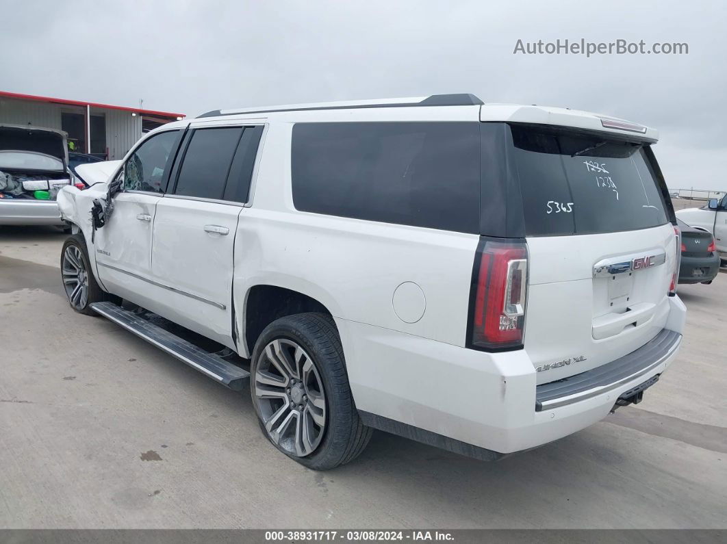 2017 Gmc Yukon Xl Denali White vin: 1GKS1HKJXHR305365