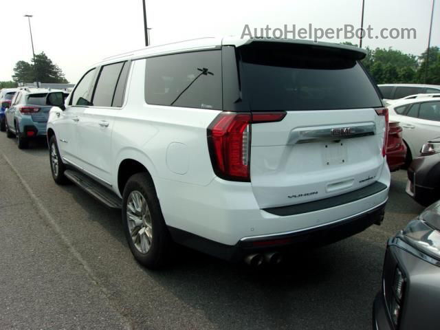 2021 Gmc Yukon Xl Denali White vin: 1GKS1JKL2MR212326