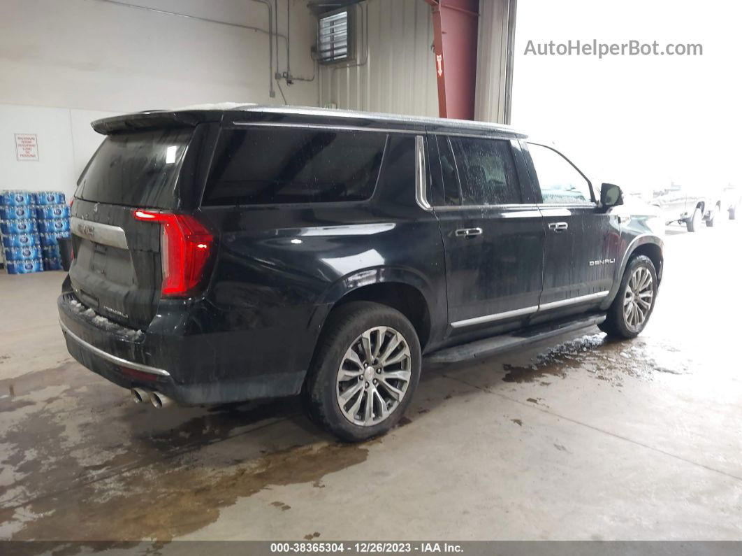 2021 Gmc Yukon Xl 2wd Denali Черный vin: 1GKS1JKL3MR359450