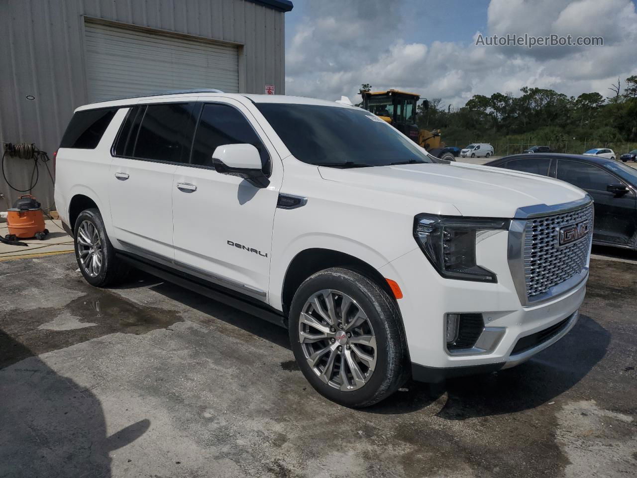 2021 Gmc Yukon Xl Denali Белый vin: 1GKS1JKT3MR297323