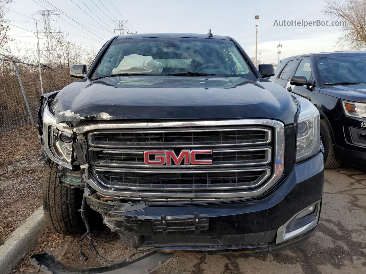 2017 Gmc Yukon Sle Black vin: 1GKS2AKC6HR210081