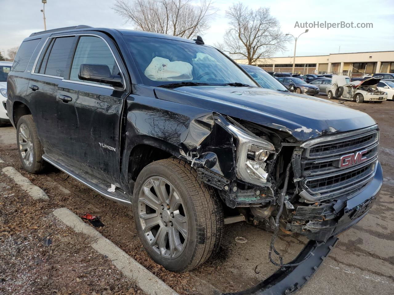 2017 Gmc Yukon Sle Black vin: 1GKS2AKC6HR210081