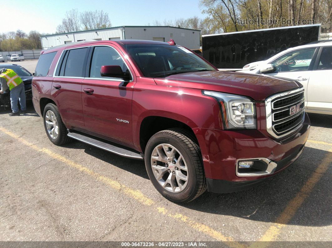 2017 Gmc Yukon Sle Темно-бордовый vin: 1GKS2AKC7HR205892