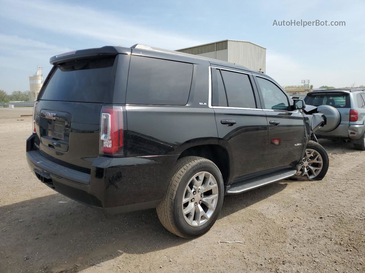 2017 Gmc Yukon Sle Black vin: 1GKS2AKC8HR203892