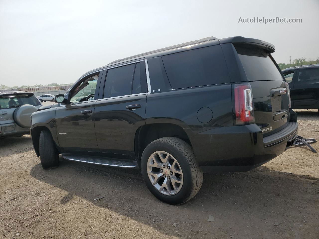 2017 Gmc Yukon Sle Black vin: 1GKS2AKC8HR203892