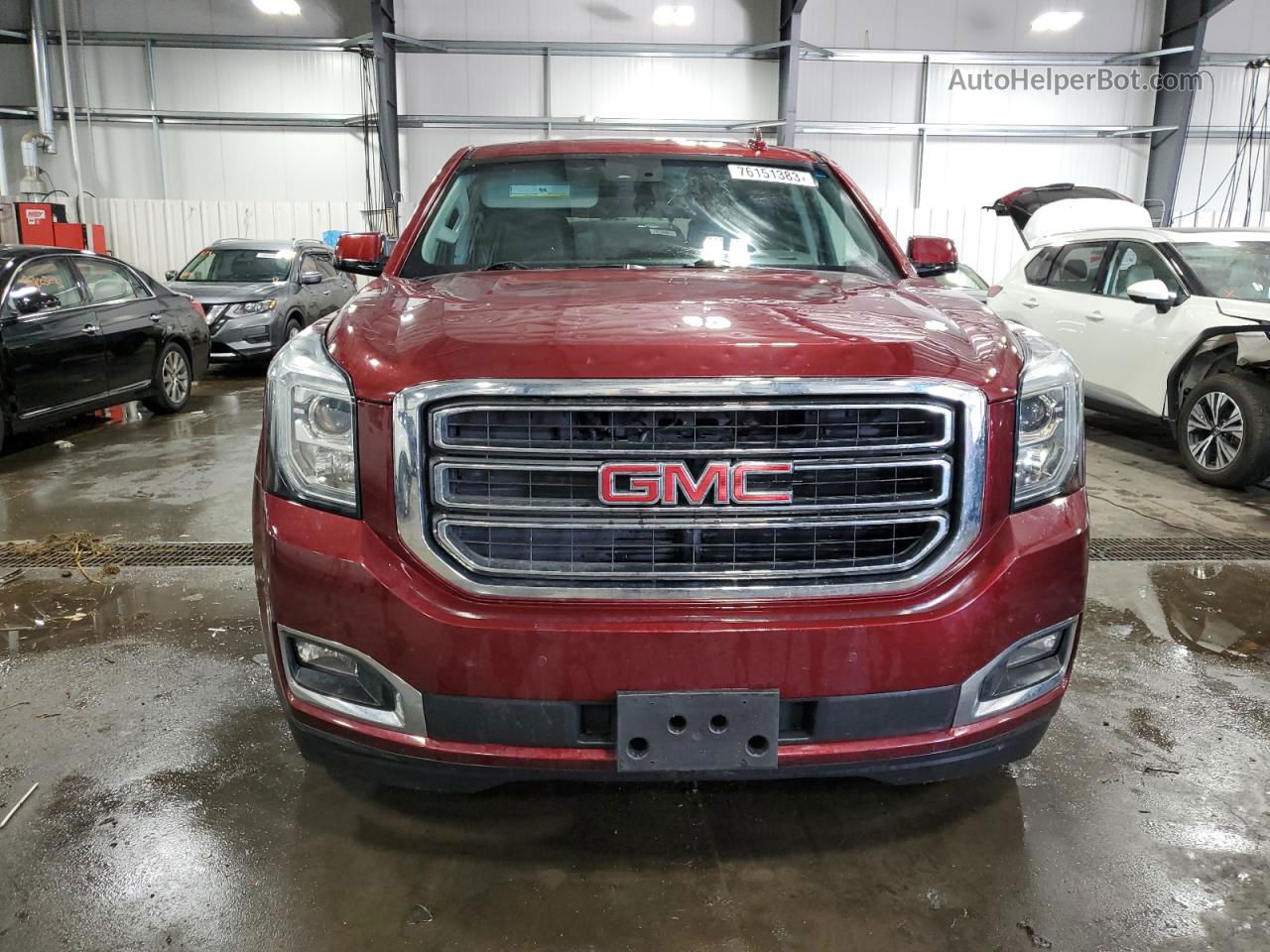 2017 Gmc Yukon Slt Burgundy vin: 1GKS2BKC0HR191341