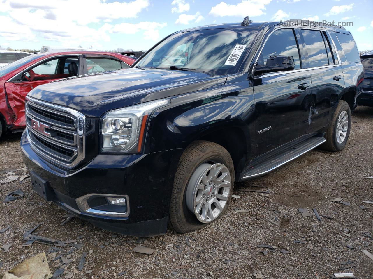 2017 Gmc Yukon Slt Black vin: 1GKS2BKC1HR203223