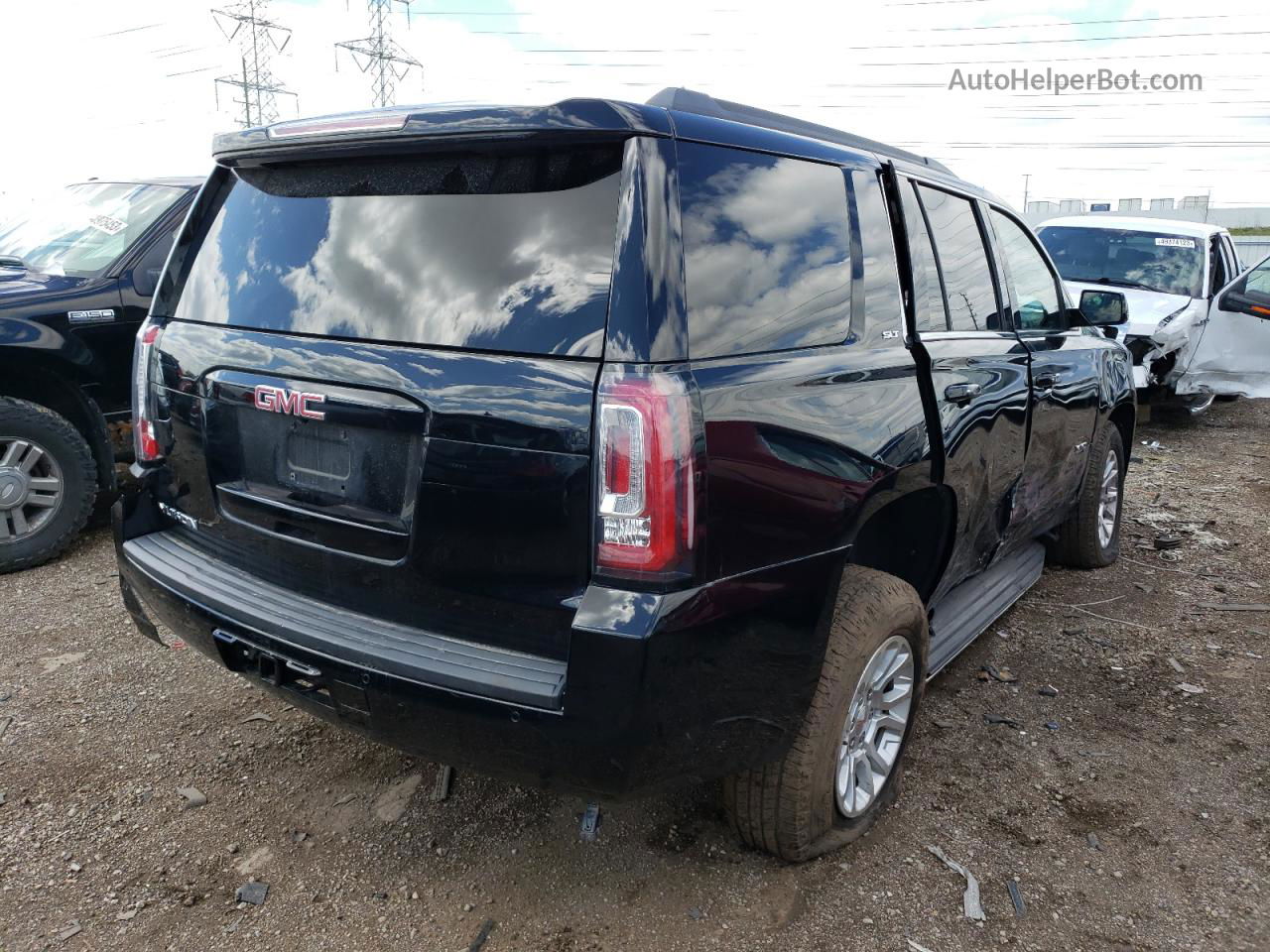 2017 Gmc Yukon Slt Black vin: 1GKS2BKC1HR203223