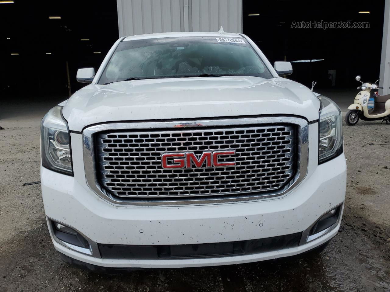 2017 Gmc Yukon Slt White vin: 1GKS2BKC1HR314029