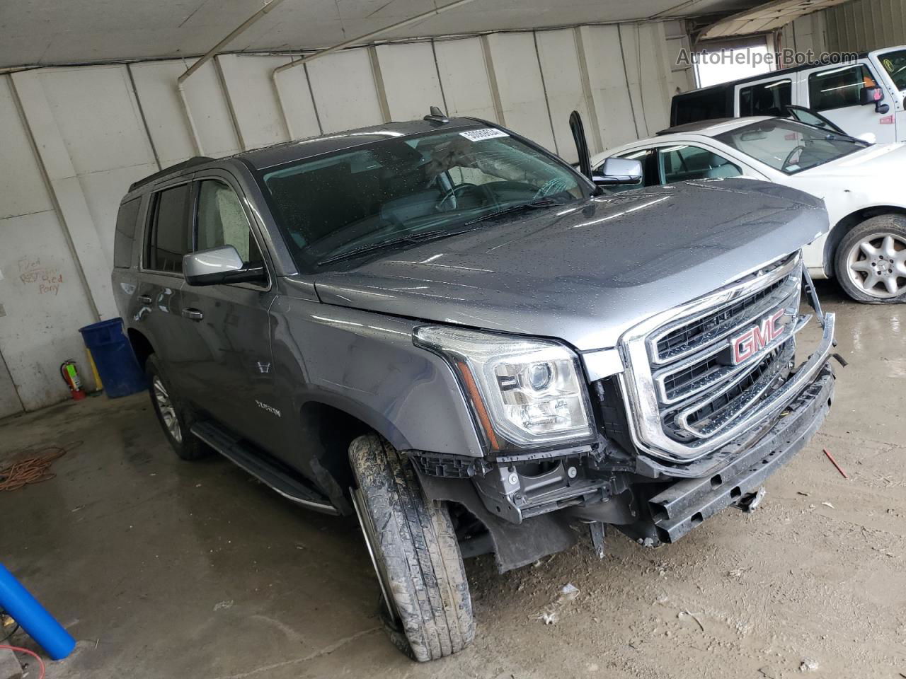 2020 Gmc Yukon Slt Gray vin: 1GKS2BKC1LR155778