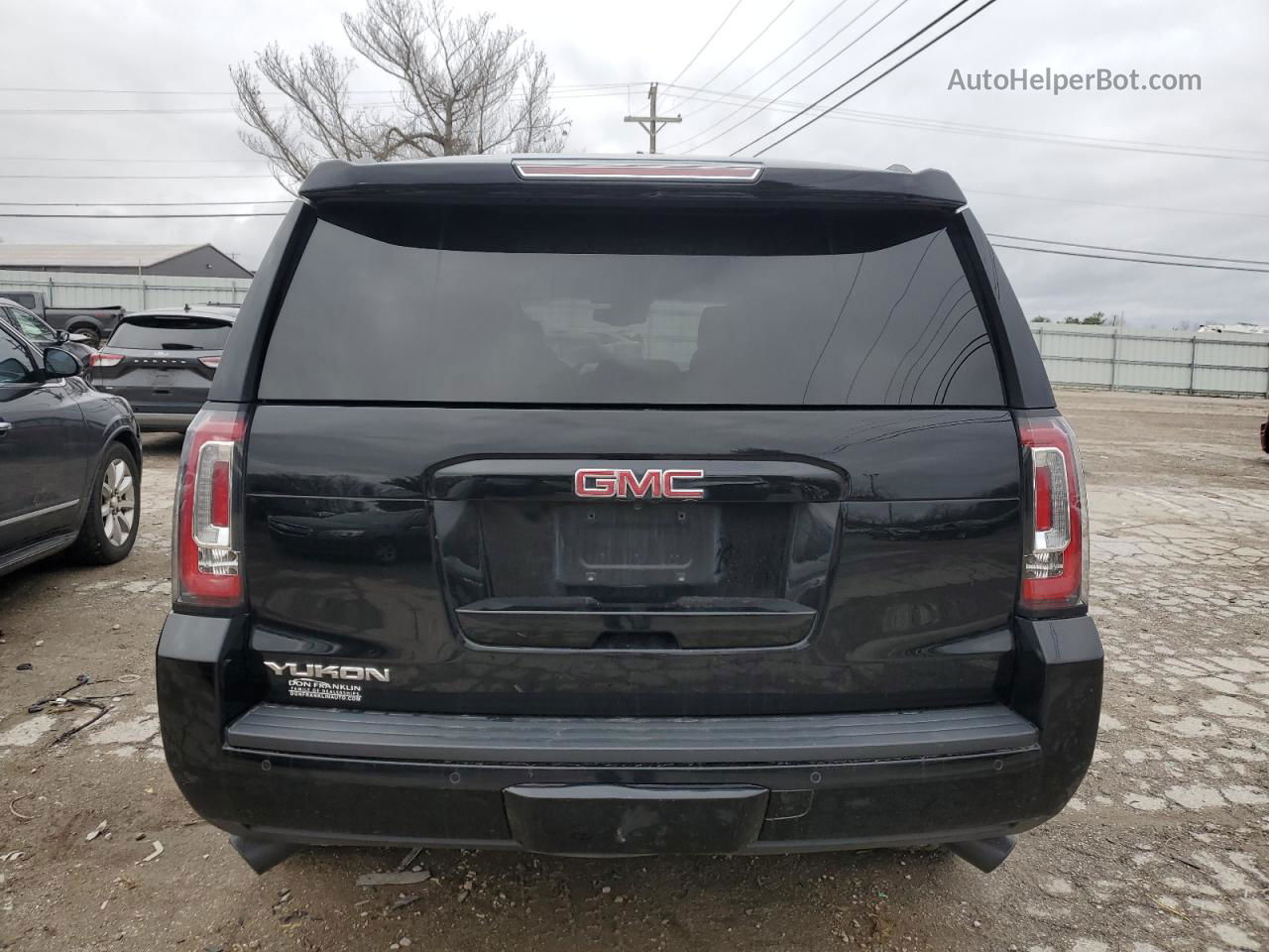 2017 Gmc Yukon Slt Black vin: 1GKS2BKC2HR360842