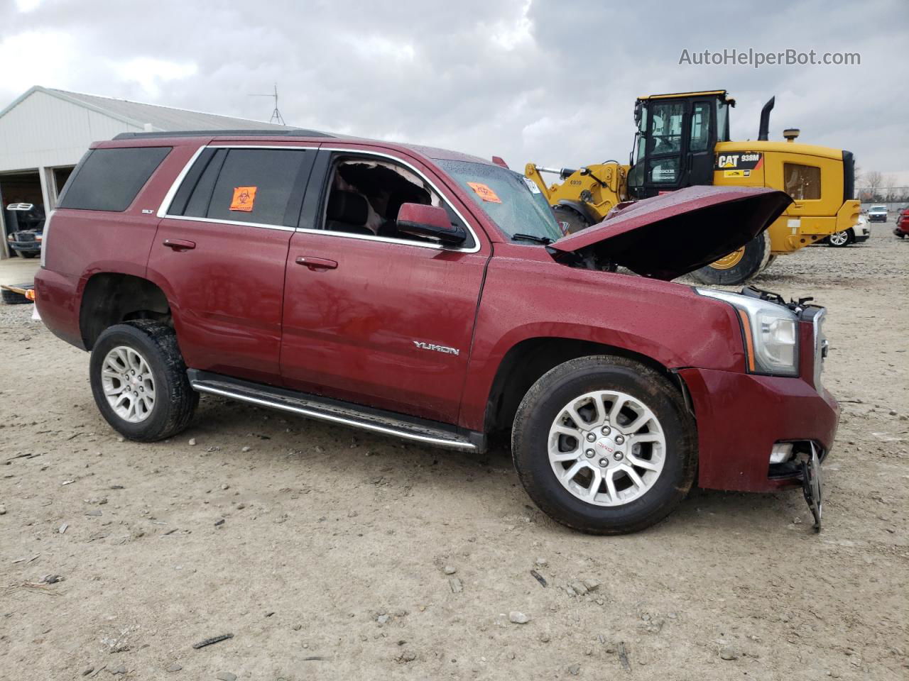 2017 Gmc Yukon Slt Бордовый vin: 1GKS2BKC3HR144319