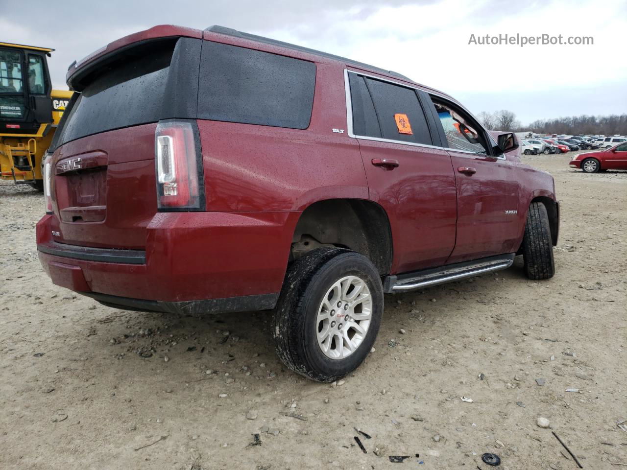 2017 Gmc Yukon Slt Бордовый vin: 1GKS2BKC3HR144319