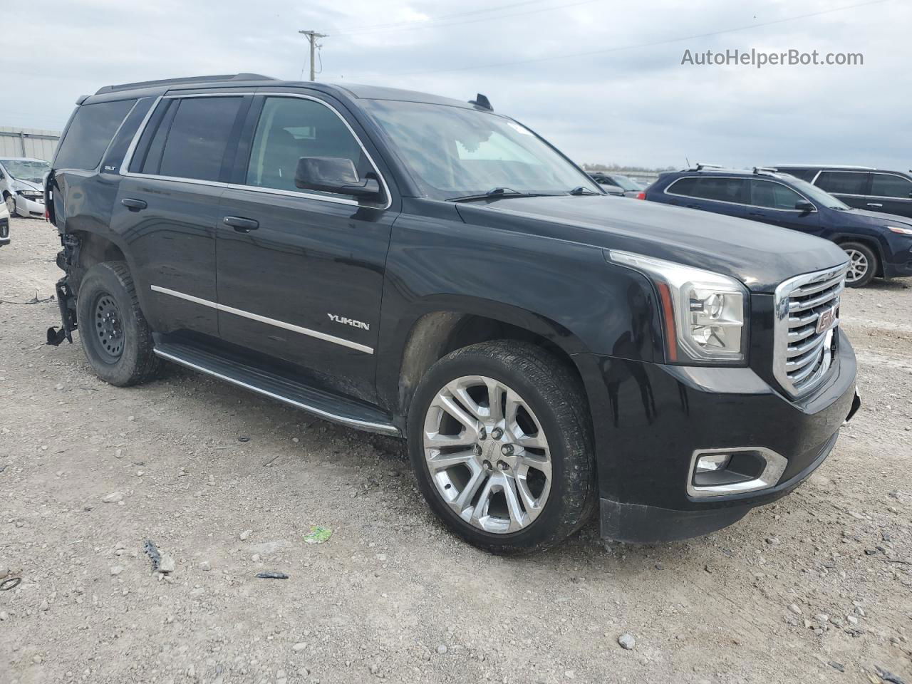 2017 Gmc Yukon Slt Black vin: 1GKS2BKC3HR399519