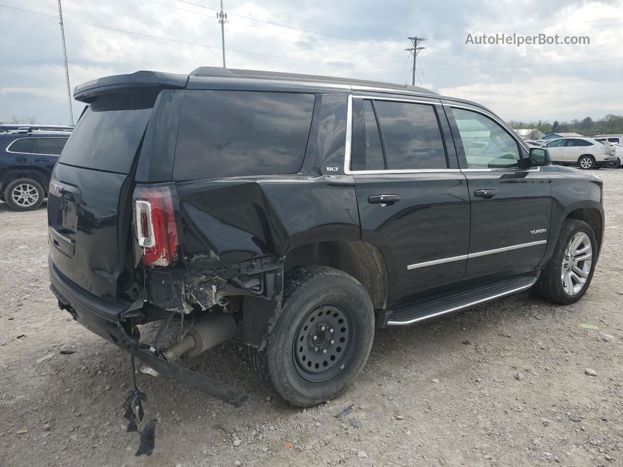 2017 Gmc Yukon Slt Black vin: 1GKS2BKC3HR399519