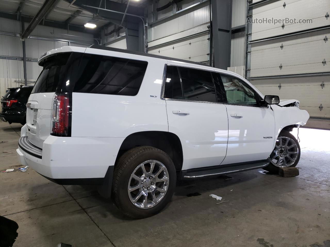 2017 Gmc Yukon Slt White vin: 1GKS2BKC4HR109501