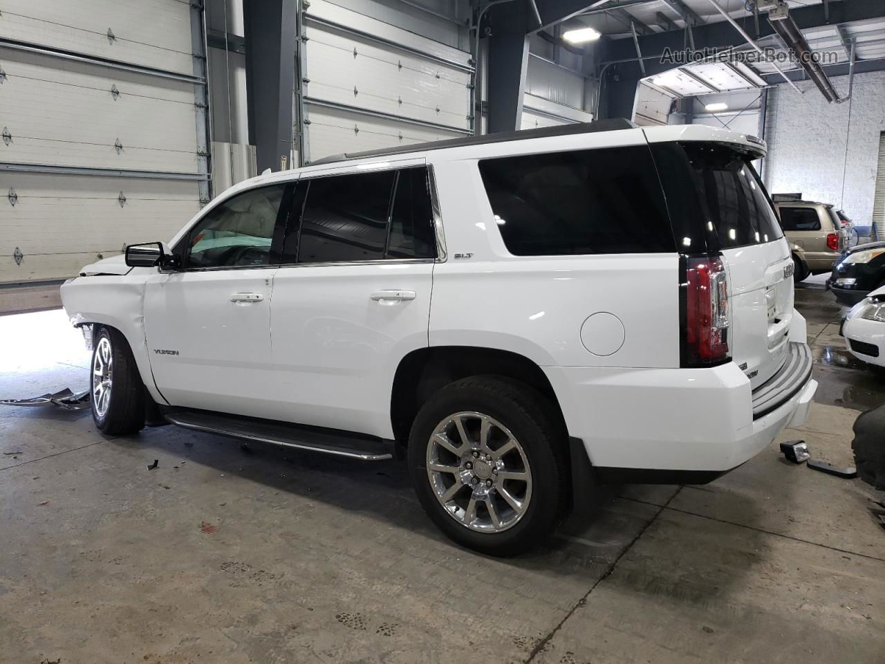 2017 Gmc Yukon Slt White vin: 1GKS2BKC4HR109501