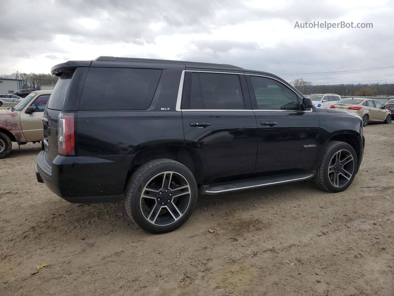 2017 Gmc Yukon Slt Black vin: 1GKS2BKC4HR144958