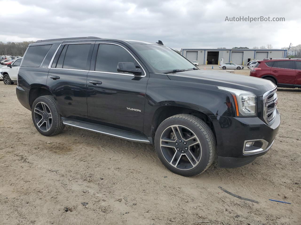 2017 Gmc Yukon Slt Black vin: 1GKS2BKC4HR144958